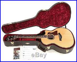 Taylor 814ce ES2 Grand Auditorium Acoustic Electric Guitar With Cutaway and Case
