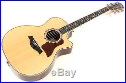 Taylor 814ce ES2 Grand Auditorium Acoustic Electric Guitar With Cutaway and Case