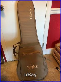 Taylor GS Mini-e Koa Acoustic Electric Guitar, lightly and lovingly used