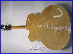 The Heritage Golden Eagle Natural Hollow Body Guitar Acoustic 6 String Configura