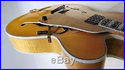 The Heritage Golden Eagle Natural Hollow Body Guitar Acoustic 6 String Configura