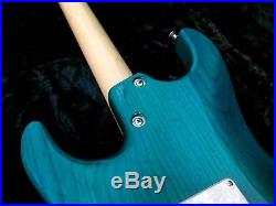 Tom Anderson Guitar Works Classic Bora Bora Blue, Made in California USA Rare
