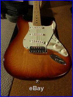 USA Fender American Standard Stratocaster Custom Sienna Burst Swamp Ash Maple