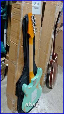 US Warehouse Fast Shipping Open Box 6 String Green Electric Guitar in Green 358