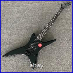 Unbranded 6 String Solid Body Electric Guitar Rounded Fret Edge Heavy Metal