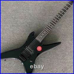 Unbranded 6 String Solid Body Electric Guitar Rounded Fret Edge Heavy Metal