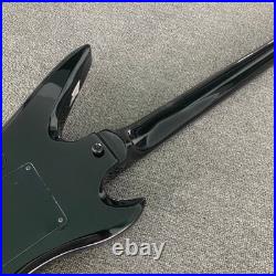 Unbranded 6 String Solid Body Electric Guitar Rounded Fret Edge Heavy Metal