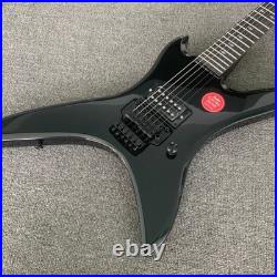 Unbranded 6 String Solid Body Electric Guitar Rounded Fret Edge Heavy Metal