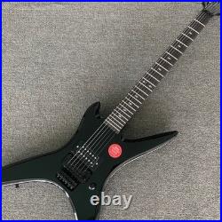 Unbranded 6 String Solid Body Electric Guitar Rounded Fret Edge Heavy Metal