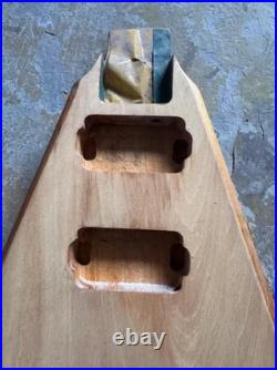 Unfinished HH Guitar DIY Project Body V Shaped
