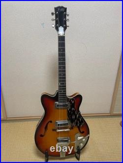 Unknown Brand Semi-Hollow Body Guitar Made in Japan