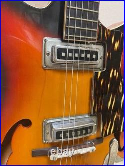 Unknown Brand Semi-Hollow Body Guitar Made in Japan