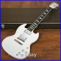 Used 2016 Gibson Limited Run SG Light 7 Alpine White Excellent Condition WithOHSC