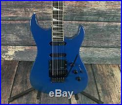 Used Charvel Jackson 89-91 MIJ 475 Special HSS Electric Guitar with Case- Blue