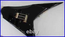 Used! Edwards by ESP E-RV-148 Randy-V Guitar Black EMG Pickup