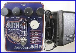 Used Electro-Harmonix EHX SYNTH9 Synthesizer Machine Guitar Pedal! Synth 9