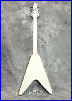 Used Epiphone FLYING-V Arctic White Electric Guitar From Japan