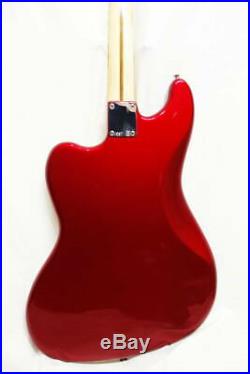 Used Fender Pawn Shop Bass VI Baritone Guitar Candy Apple Red Very Rare