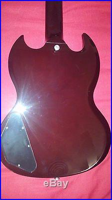 Used Gibson SG Standard'61 2014 Split Coil Desert Burst with SKB Case
