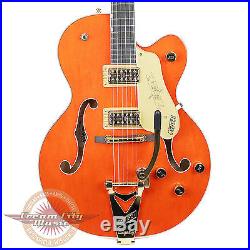 Used Gretsch G6120T Players Edition Chet Atkins Nashville in Orange Stain
