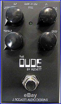 Used J. Rockett The Dude Overdrive Dumble Guitar Effects Pedal