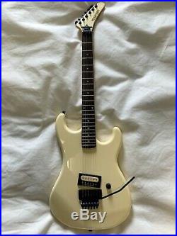Used! KRAMER Baretta Electric Guitar Vintage White