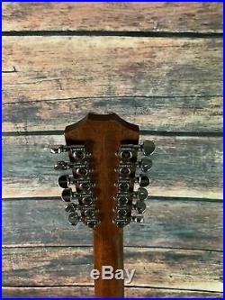 Used Taylor 2001 355 12 String Acoustic Electric Guitar with Taylor Hard Shell C