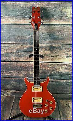 Used Washburn 1981 Wing Series Falcon Double Cutaway Electric Guitar with Hard S