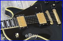 VINTAGE! 1973 Gibson Les Paul Custom Ebony Black Beauty + OHSC! All Original