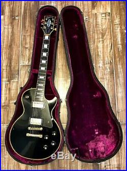 VINTAGE! Gibson Les Paul Custom 20th Anniversary 1974 Black Beauty + OHSC