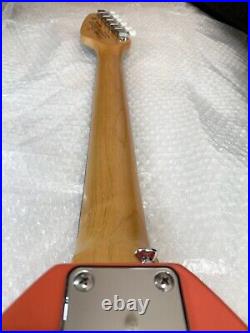 VOX APACHE-1 Phantom Guitar Beige Built-in Speaker Battery Drive orange colour