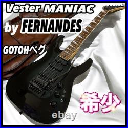 Vester Maniac Fernandez Electric Guitar Black Soloist Arm
