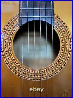 Vintage 1960s Artistic Tiger Eye YAMAHA Classical Guitar