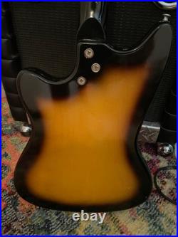 Vintage 1964 Harmony H15 Bobkat Electric Guitar WithFender Gigbag