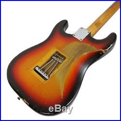 Vintage 1966 Fender Stratocaster Strat Electric Guitar Sunburst Finsih