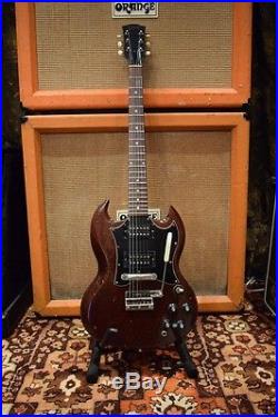 Vintage 1967 1968 Gibson SG Special Jr Cherry Vibrola Players PAF T Tops Guitar