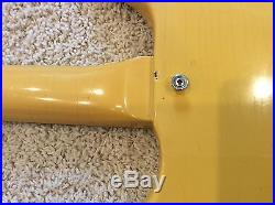 Vintage 1967 Epiphone Olympic Electric Guitar Tv Yellow Vintage 1967 Epiphone Olympic Electric Guitar Tv Yellow