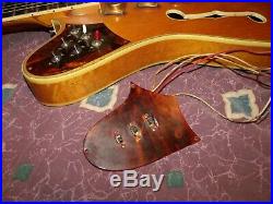 Vintage 1967 Framus Golden Television 5/119-54 electric guitar Birdseye Maple