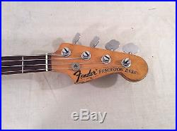 Vintage 1972-1974 Fender Precision Bass Electric Bass Guitar Great Player 1970's