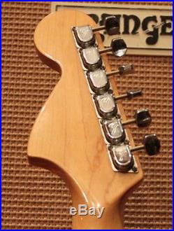 Vintage 1973 1974 Fender Sunburst Rosewood Stratocaster Guitar with Hard Case