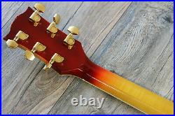 Vintage! 1974 Gibson Les Paul Custom Electric Guitar Cherry Sunburst + Hard Case