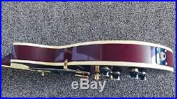 Vintage 1977 Gibson Les Paul Custom Wine Red with Chainsaw case Original owner