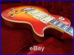 Vintage 1977 Gibson Les Paul Standard Electric Guitar HSC Ace Frehly 3 Pickups
