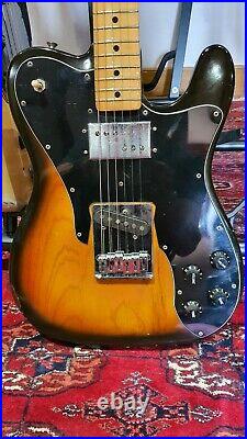 Vintage 1979 Fender Telecaster Custom Sunburst
