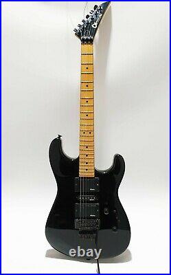Vintage 1989 Charvel model HSH electric guitar with original hard case
