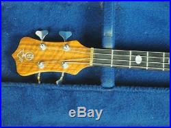Vintage Alembic 4 String Electric Bass Guitar Custom Series 1 with Case NR