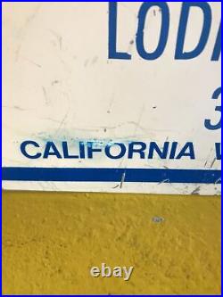 Vintage California Official Handicap Traffic Sign Road Sign Street Sign USA Se