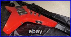 Vintage Carvin V220 1984 Ferrari Red Set Neck Kahler Tremolo Super Shredder