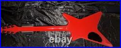 Vintage Carvin V220 1984 Ferrari Red Set Neck Kahler Tremolo Super Shredder