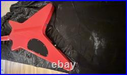 Vintage Carvin V220 1984 Ferrari Red Set Neck Kahler Tremolo Super Shredder